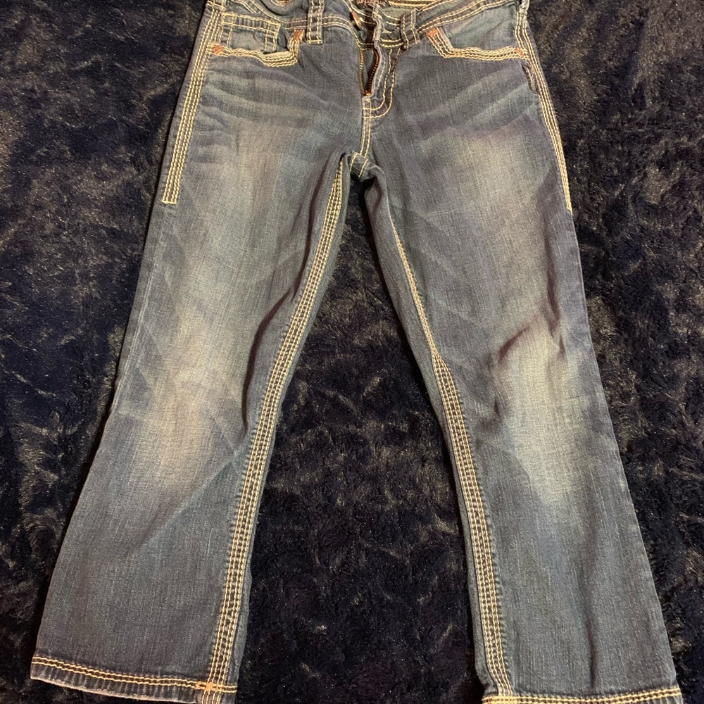 Silver Suki Suplus Capri